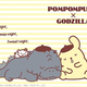 Illustration for article titled Godzilla Gets The Hello Kitty Treatmentem/em